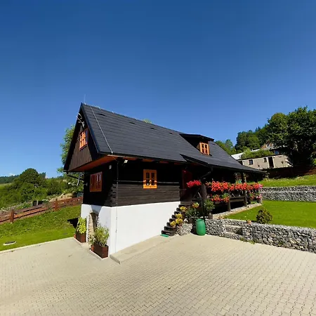 Traditional Deer Cabin With Sauna Dolny Kubin Exterior photo