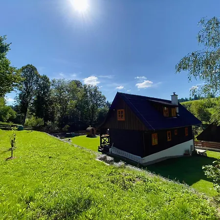 Traditional Deer Cabin With Sauna Dolny Kubin Exterior photo